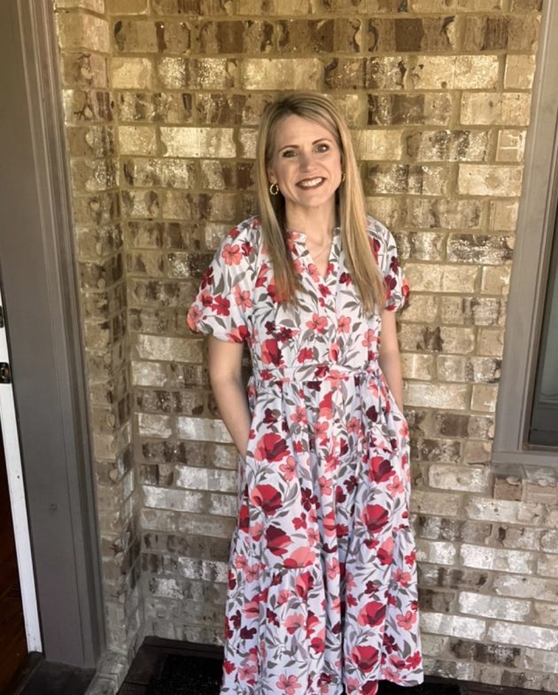 Women Summer Floral Midi Dresses 